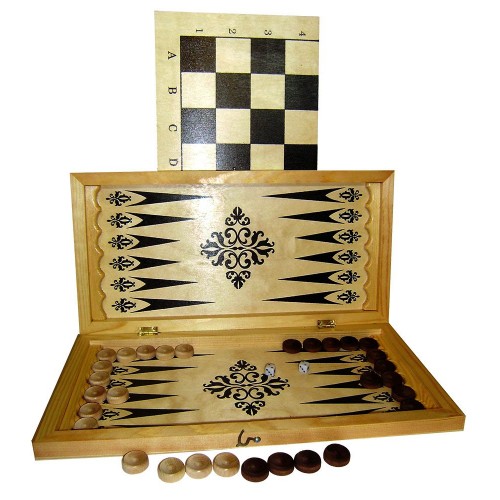 Нарды игра  2 в 1 ВЛ13